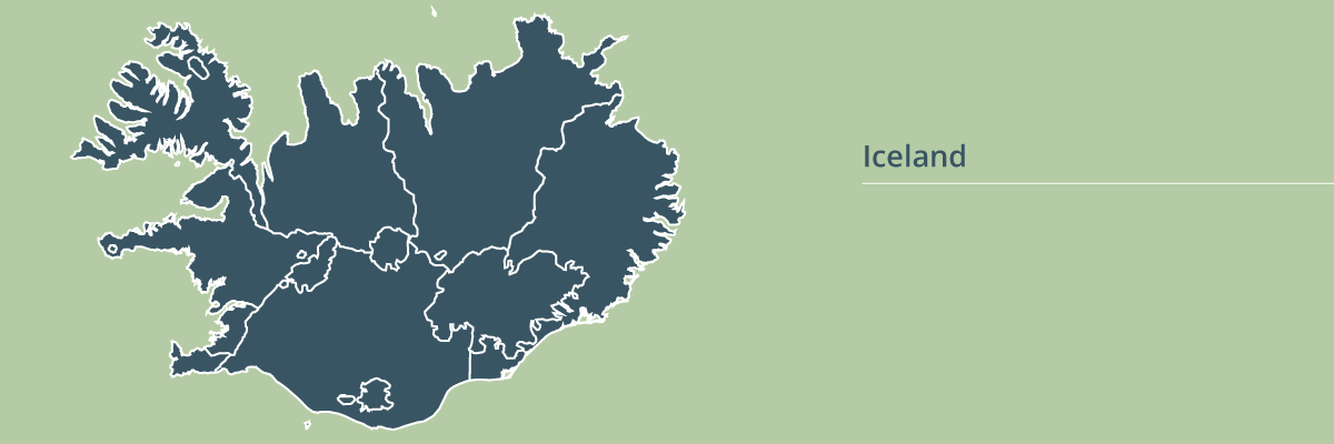 Map of Iceland