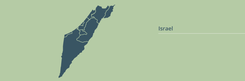 Map of Israel